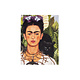 Cahier d'artiste, Frida Kahlo, Autoportrait au collier d'épines et au colibri