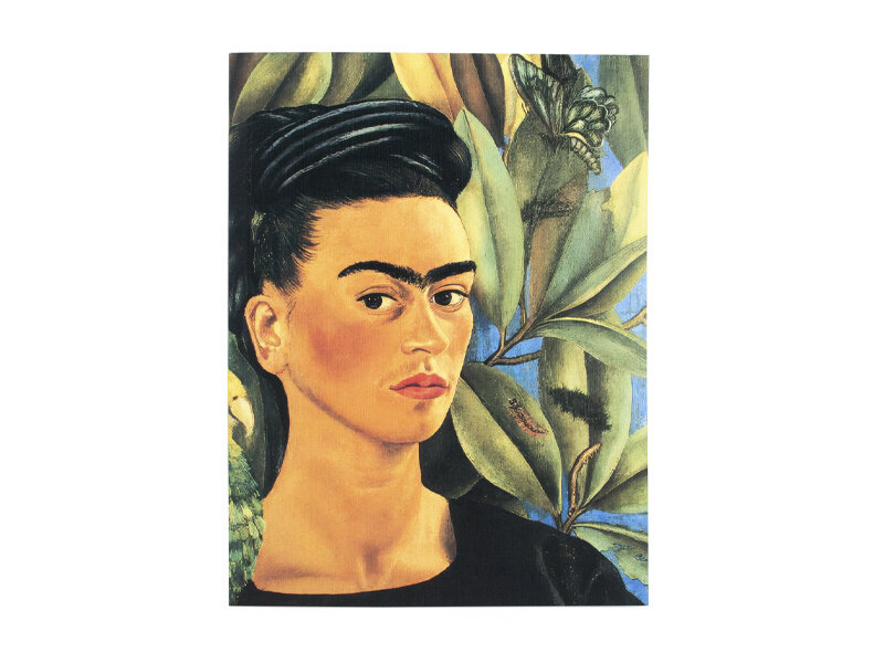 Softcover art sketchbook, Frida Kahlo, Self-Portrait with Bonito