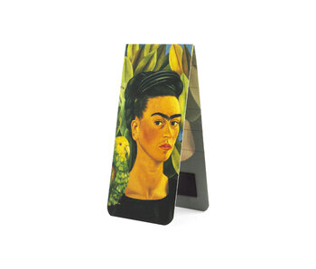 Magnetic bookmark, Frida kahlo, Self-Portrait with Bonito