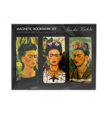 3er-Set, magnetisches Lesezeichen, Frida Kahlo, Self portraits