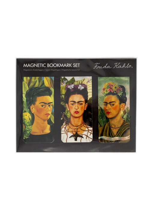 Set of 3, Magnetic bookmark, Frida Kahlo, Self portraits