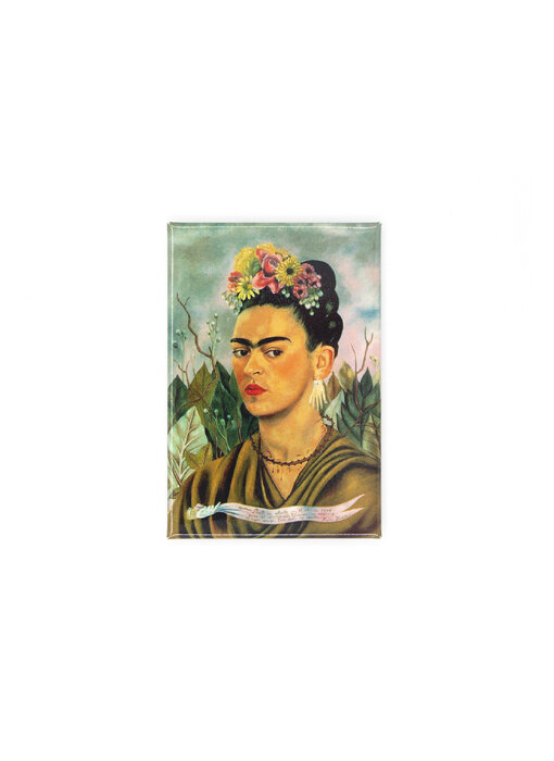 Fridge magnet , Frida kahlo, Self Portrait Dedicated to Dr Eloesser