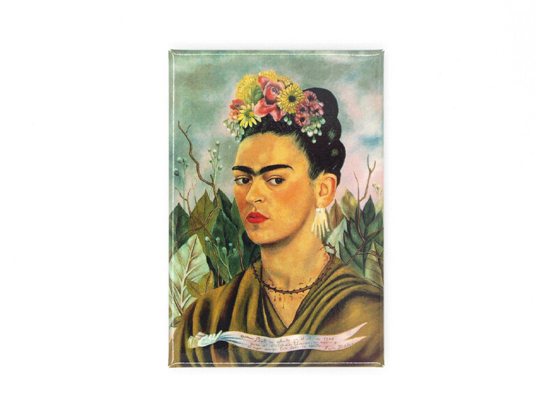 Koelkast magneet, Frida Kahlo, Zelfportret -Dr Eloesser
