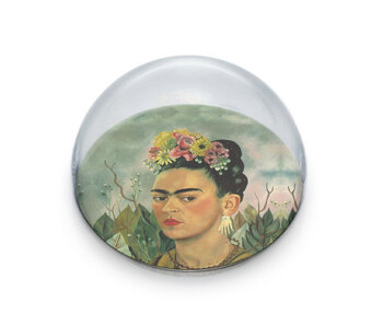 Glass Dome , Frida kahlo, Self Portrait Dedicated to Dr Eloesser