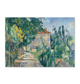 Puzzle, 1000 piezas, Paul Cézanne, Casa con techo rojo