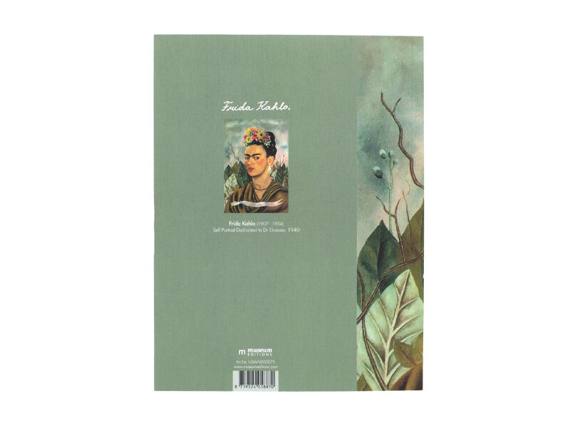 Softcover art sketchbook, Frida Kahlo, Self-Portrait -Dr Eloesser