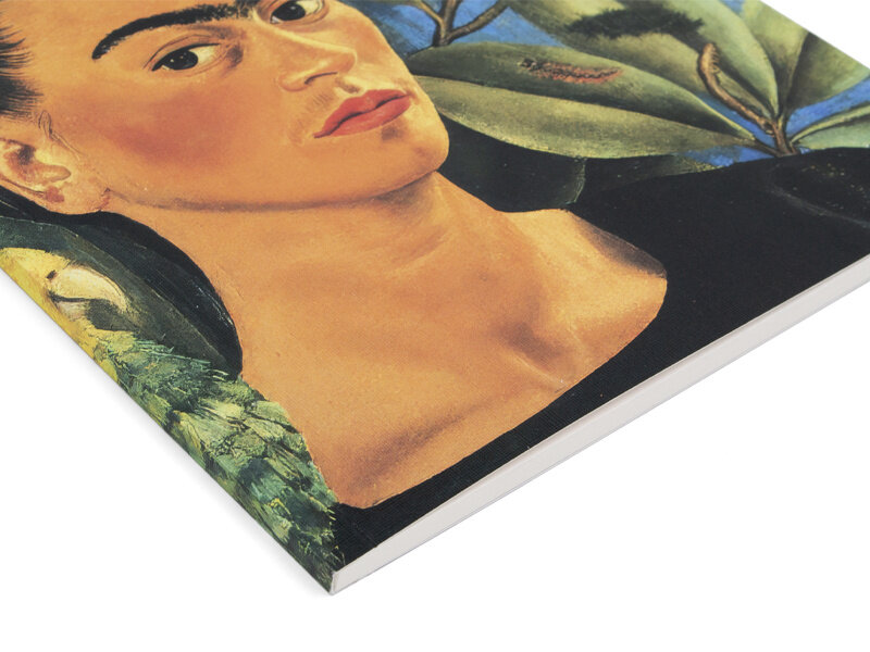 Softcover art sketchbook, Frida Kahlo, Self-Portrait with Bonito