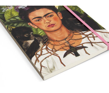 Carnet à couverture souple A5,  Frida Kahlo, Autoportrait   -colibri