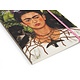 Cuaderno de tapa blanda, A5, Frida Kahlo, Autorretrato  -con Collar de Espinas