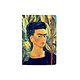 Softcover-Notizbuch, A5, Frida Kahlo, Selbstporträt-Bonito