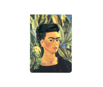 Leeres notepad A6,Frida Kahlo, Selbstporträt   -Bonito