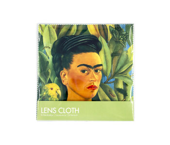 Brillenputztuch,15x15 cm, Frida Kahlo, Selbstporträt   -Bonito