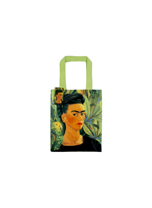 Katoenen tas Luxe,  Frida Kahlo, Zelfportret  -Bonito