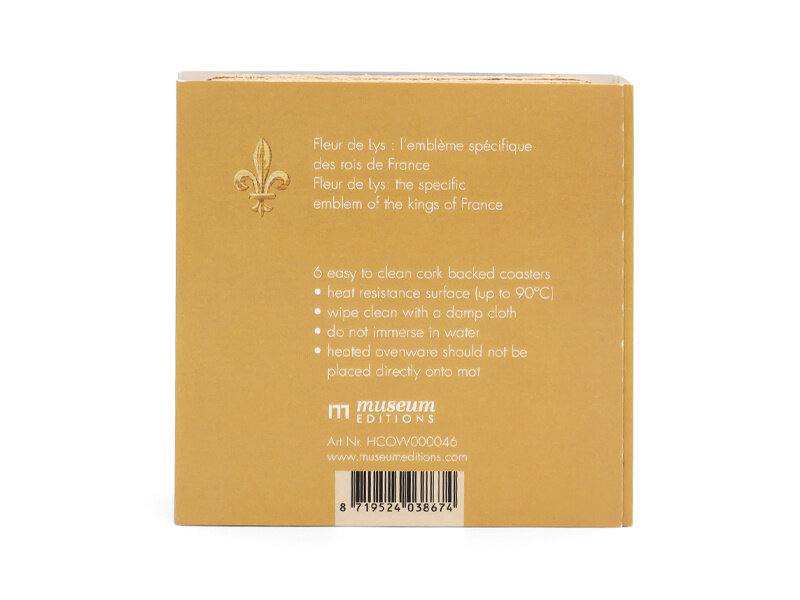 Coasters, Fleur de Lys