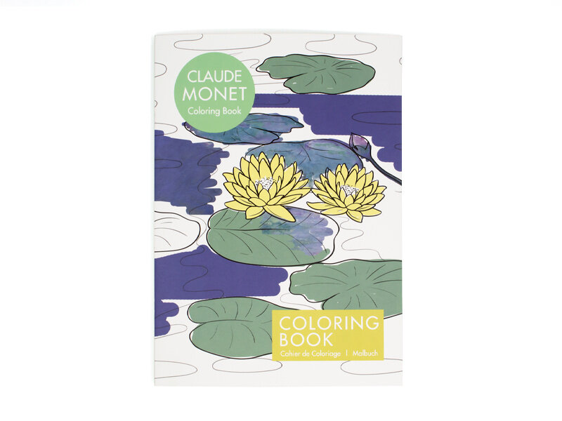 Libro de colorear,Claude Monet
