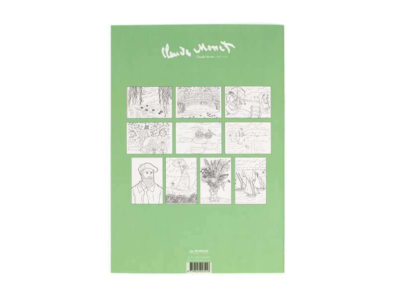 Livre de coloriage , Claude Monet