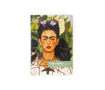 Porte-cartes, L, 2 x 5 cartes, Frida Kahlo, autoportraits