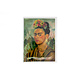Double carte avec enveloppe,  Frida Kahlo, Autoportrait-Dr Eloesser