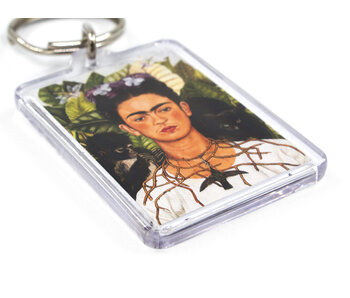 Schlüsselbund, Frida Kahlo, Selbstporträt mit Dornenhalsband und Kolibri