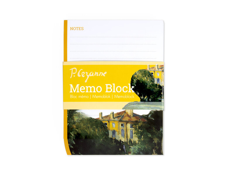 Memo Block, Paul Cézanne,  Das Haus von Jas de Bouffan