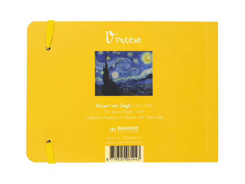Cuaderno de bocetos,  Vincent van Gogh, La noche estrellada