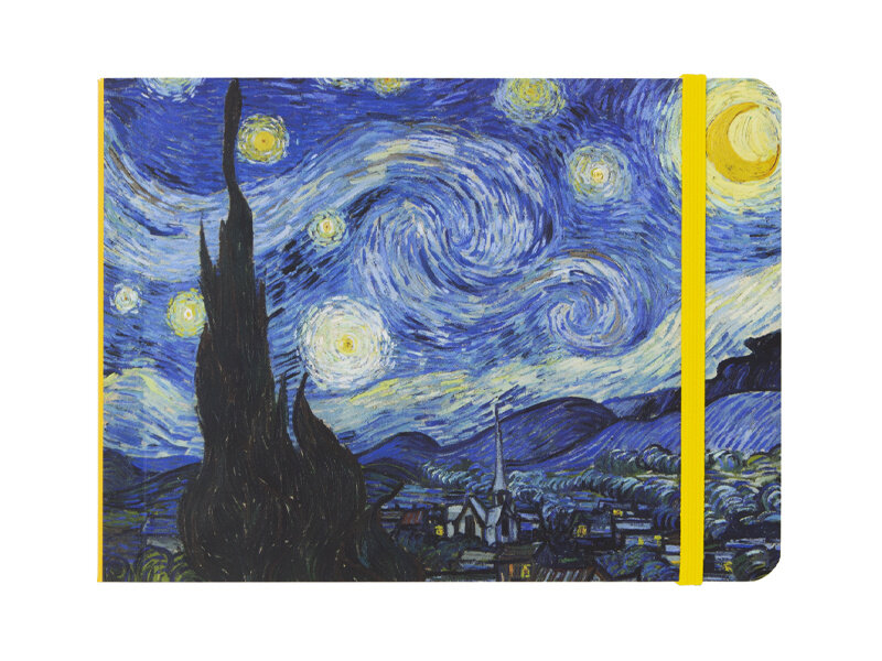 Cuaderno de bocetos,  Vincent van Gogh, La noche estrellada