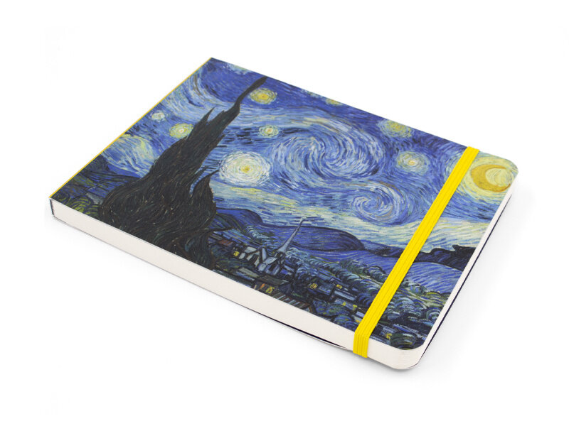 Cuaderno de bocetos,  Vincent van Gogh, La noche estrellada