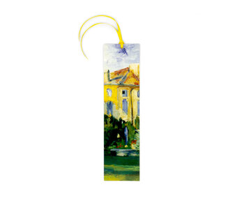 Classic bookmark , Paul Cezanne, Maison du Jas de Bouffan