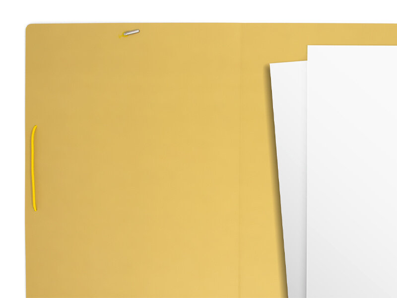 Dokumentenmappe mit Gummiband, A4, Paul Cézanne,  Das Haus von Jas de Bouffan