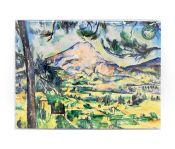 Mini póster, A3, Paul Cézanne, La Montagne Sainte-Victoire