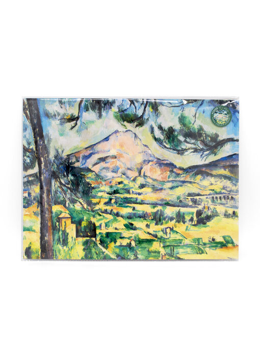 Mini póster, A3, Paul Cézanne, La montaña Sainte-Victoire