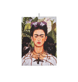 Paño de cocina,  Frida kahlo, painted selfportret,  Bonito