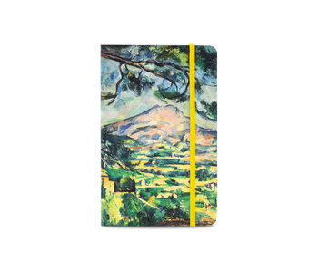 Cuaderno de tapa blanda, A6, Cezanne, La montaña Sainte-Victoire