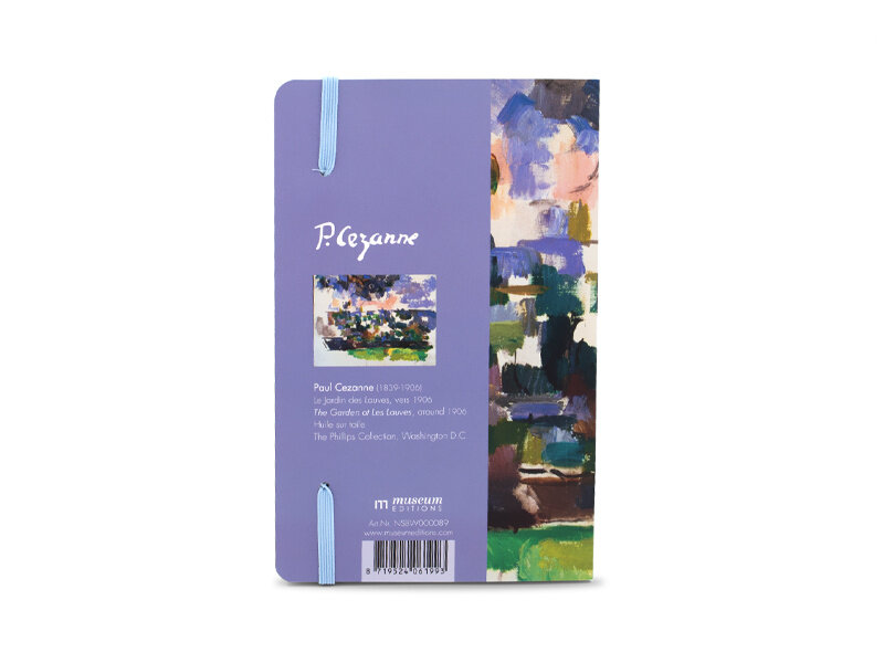 Softcover notitieboekje A6, Cezanne,  Jardin des Lauves
