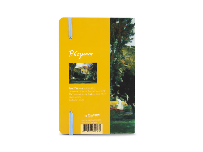 Softcover notitieboekje A6, Cezanne,  , Het huis van Jas de Bouffan
