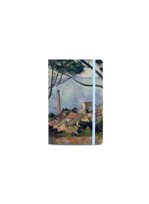 Softcover-Notizbuch, A6 Cezanne,  Das Meer bei Estaque