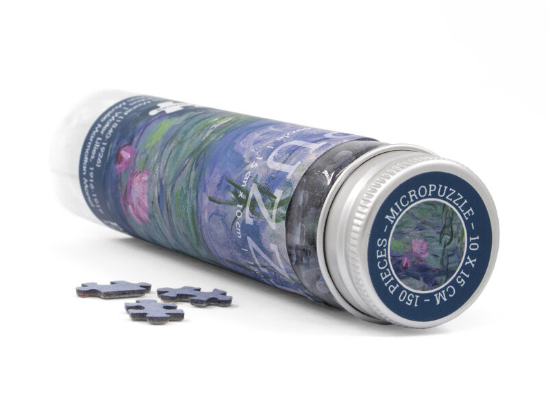 Mini puzzel, 150 stukjes, Claude Monet, Waterlelies