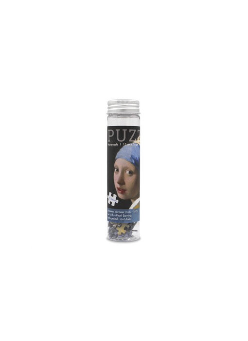 Micro puzzle, 150 pièces, Johannes Vermeer, La Jeune Fille à la perle