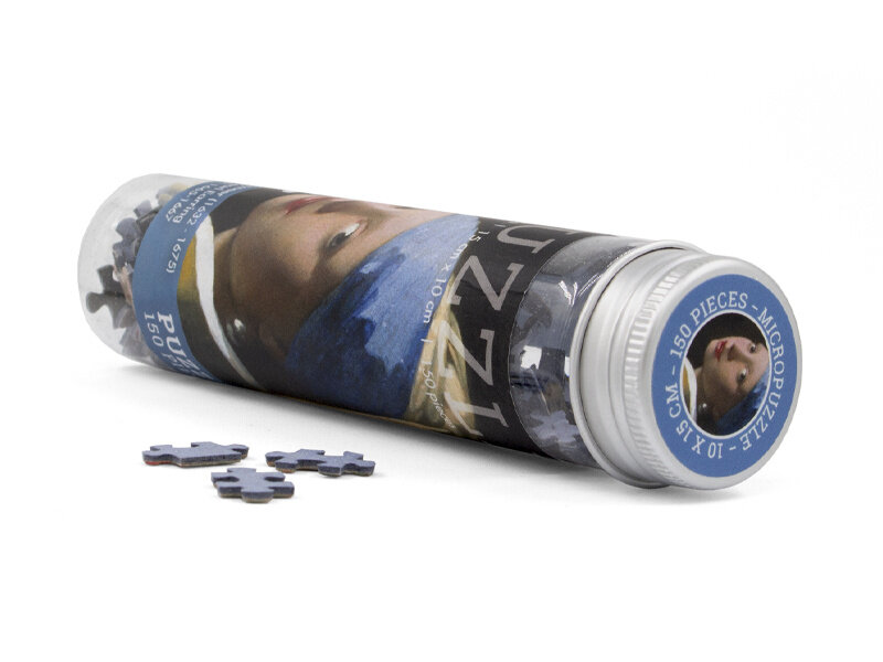 Micro puzzle, 150 pièces, Johannes Vermeer, La Jeune Fille à la perle