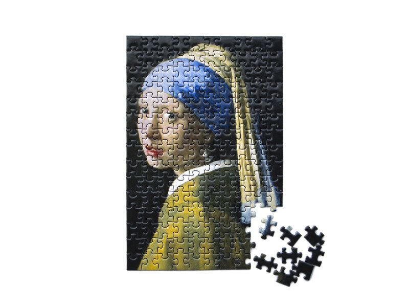 Micro puzzle, 150 pièces, Johannes Vermeer, La Jeune Fille à la perle