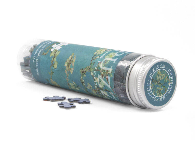 Micro rompecabezas de 150 piezas ,Vincent van Gogh,  Almendro en flor