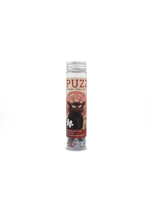 Mikropuzzle, 150 Teile, Le Chat Noir, Steinlen