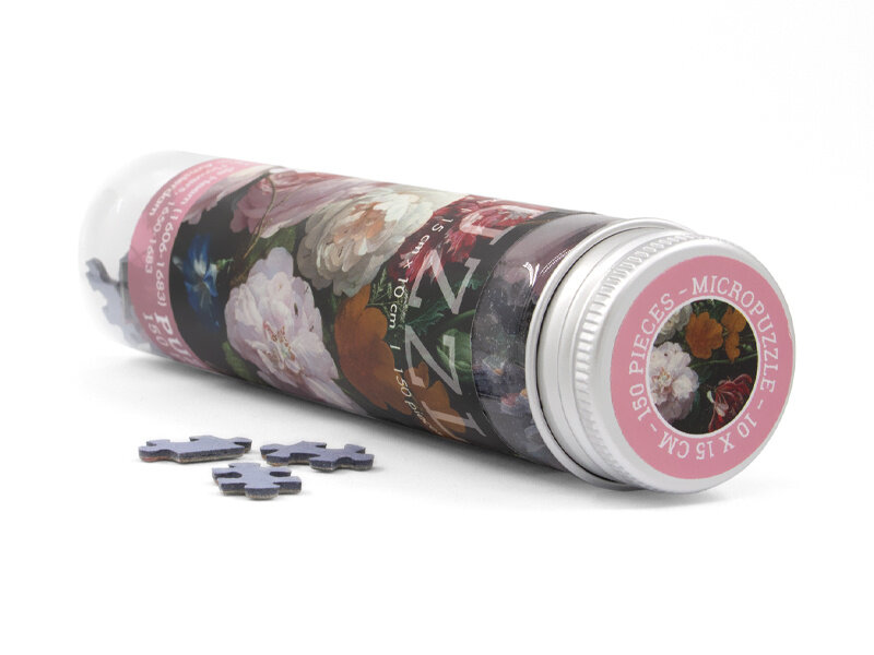 Micro puzzle, 150 pièces, Nature morte aux fleurs