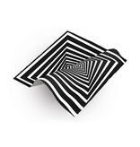 Brillendoekje, 15 x 15 cm, Optisch patroon