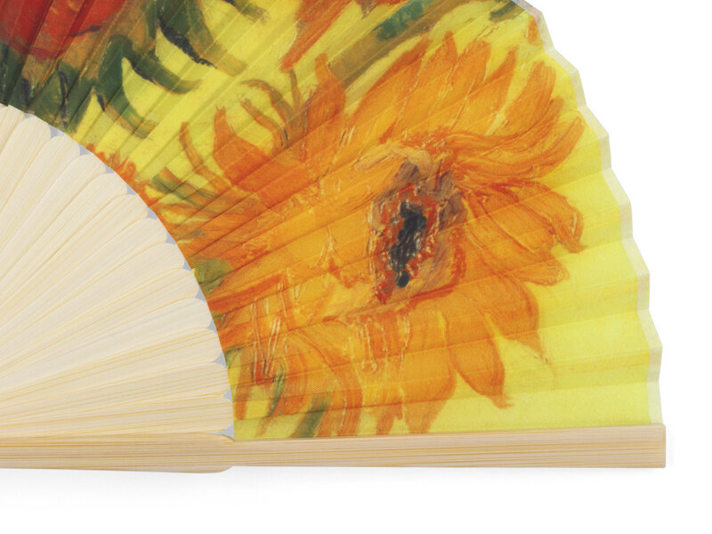Abanico,   Girasoles, Vincent van Gogh
