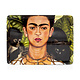 Midi bandeja, (27 x 20 cm), Frida kahlo, painted selfportret,  Bonito