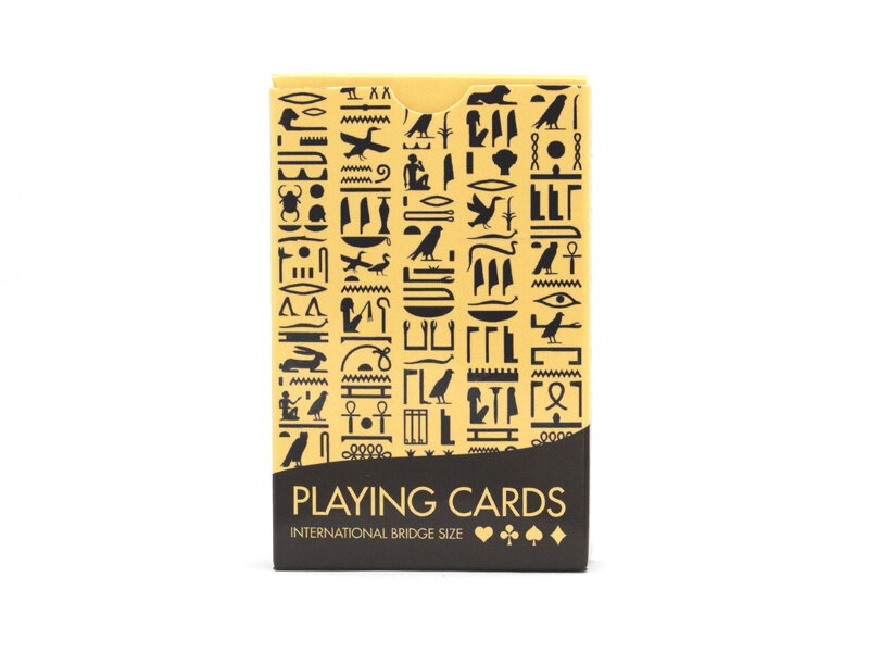 Jugando a las cartas, Jeroglíficos