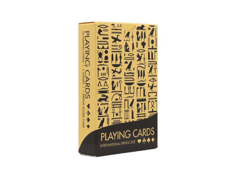 Spielkarten, Hieroglyphen