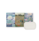 Juego de 3 jabones, Obras maestras de Claude Monet