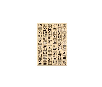 Kühlschrankmagnet, Hieroglyphen